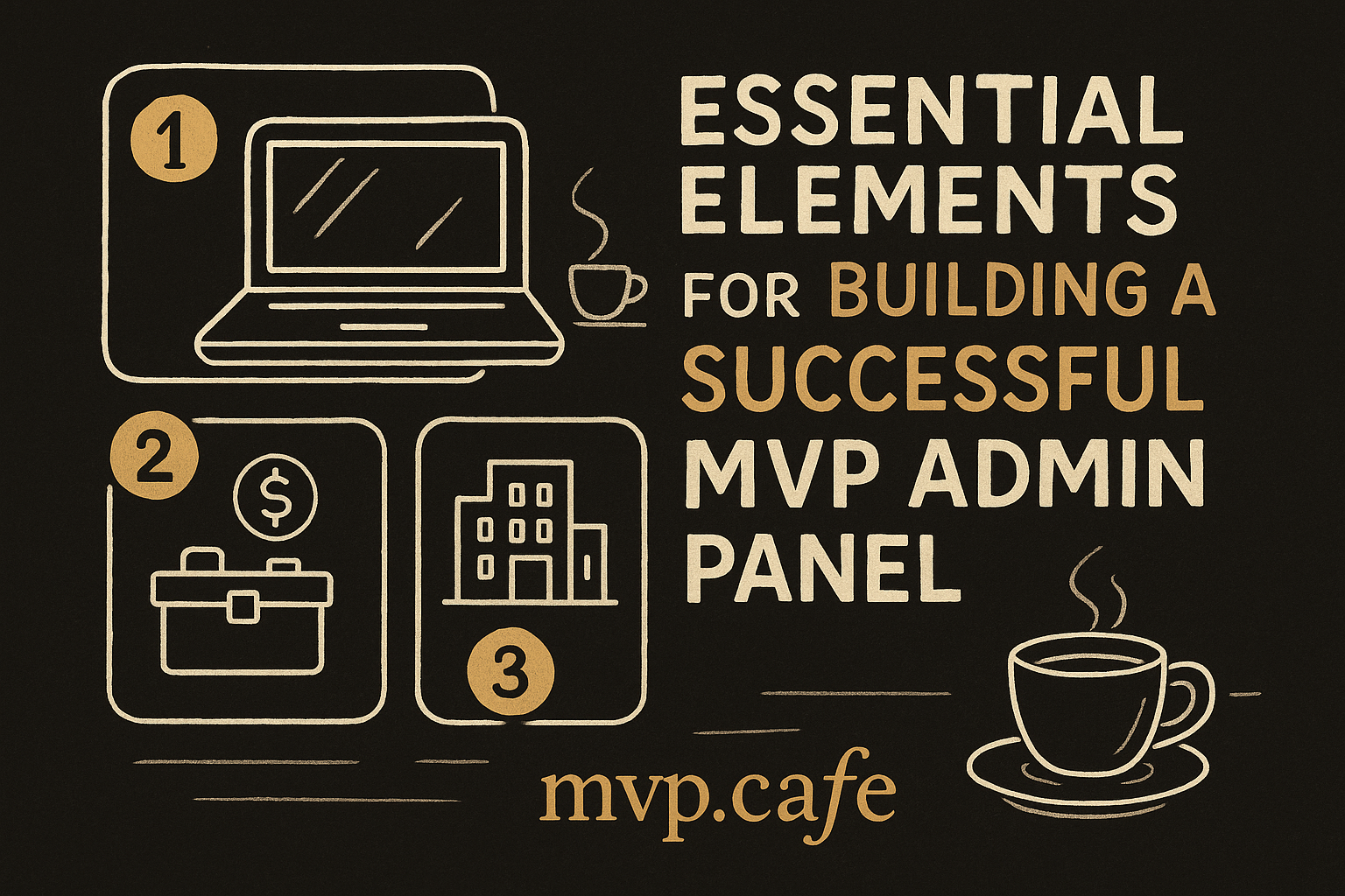 Essential Elements for Building a Successful MVP Admin Panel