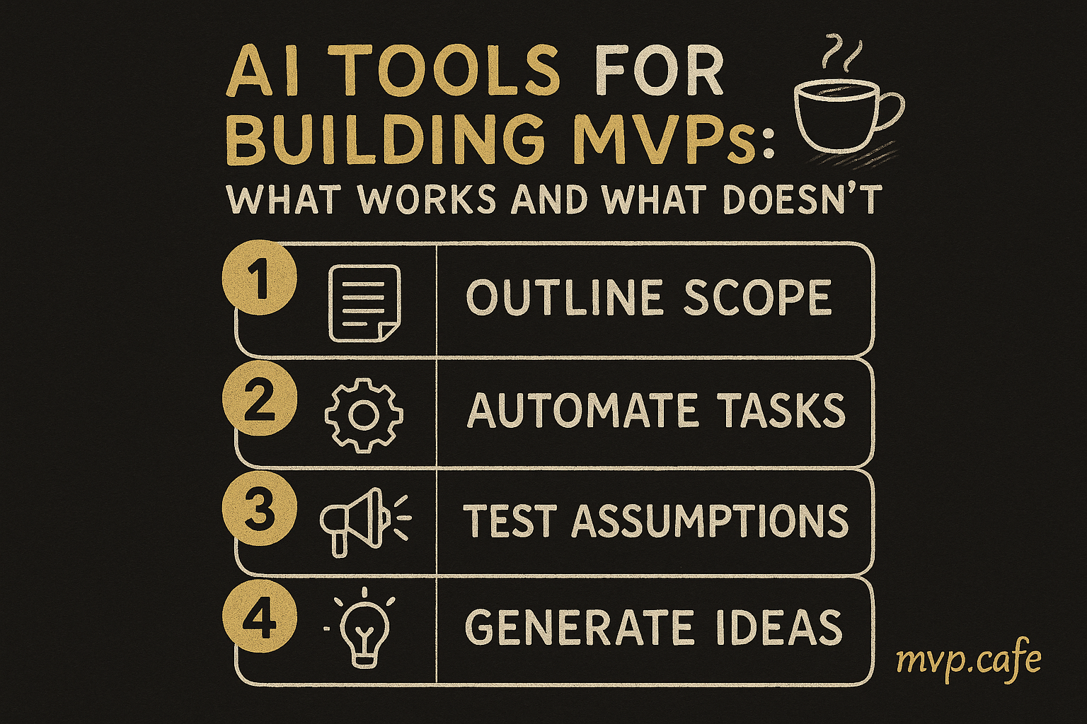 Action checklist