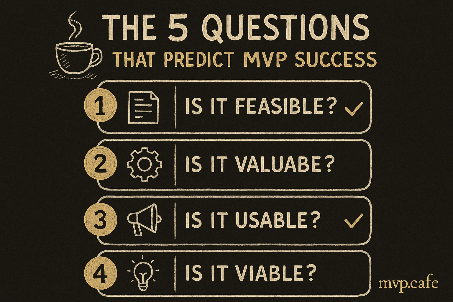 Action checklist