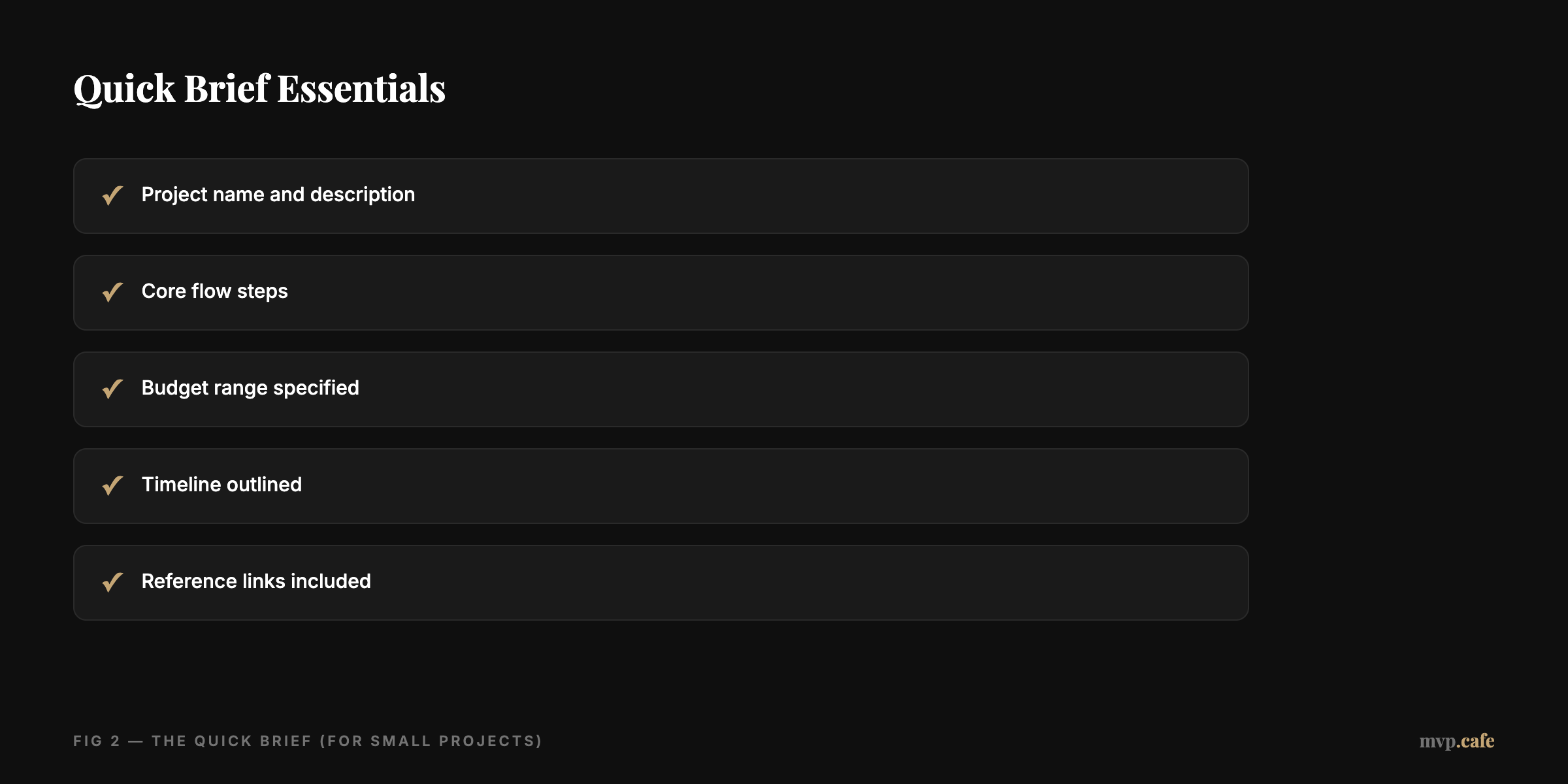 Quick Brief Essentials