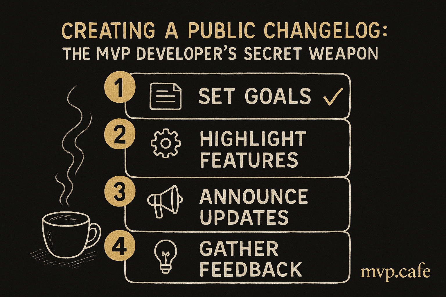Action checklist