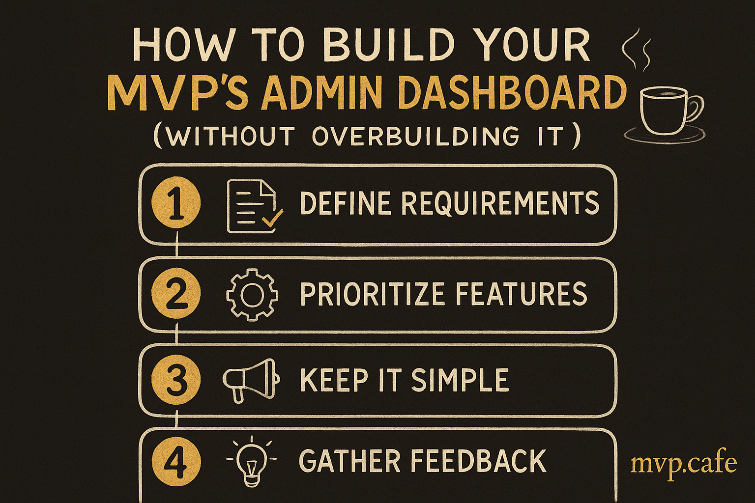Action checklist