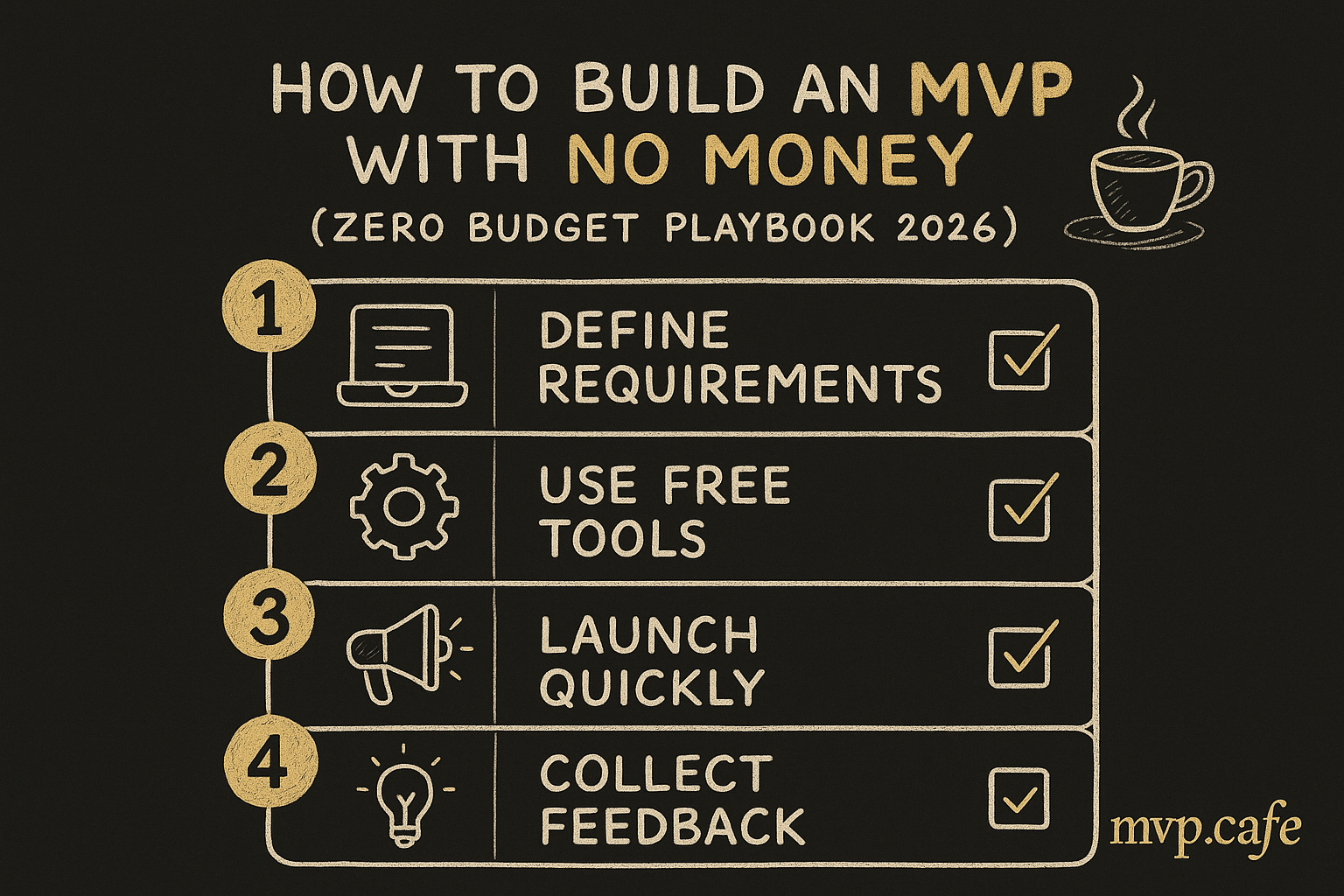 Action checklist