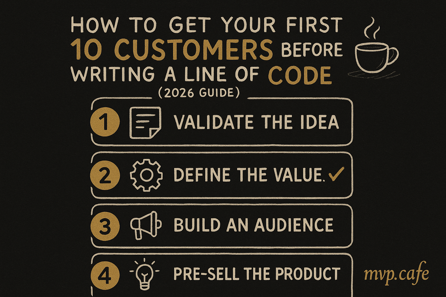 Action checklist