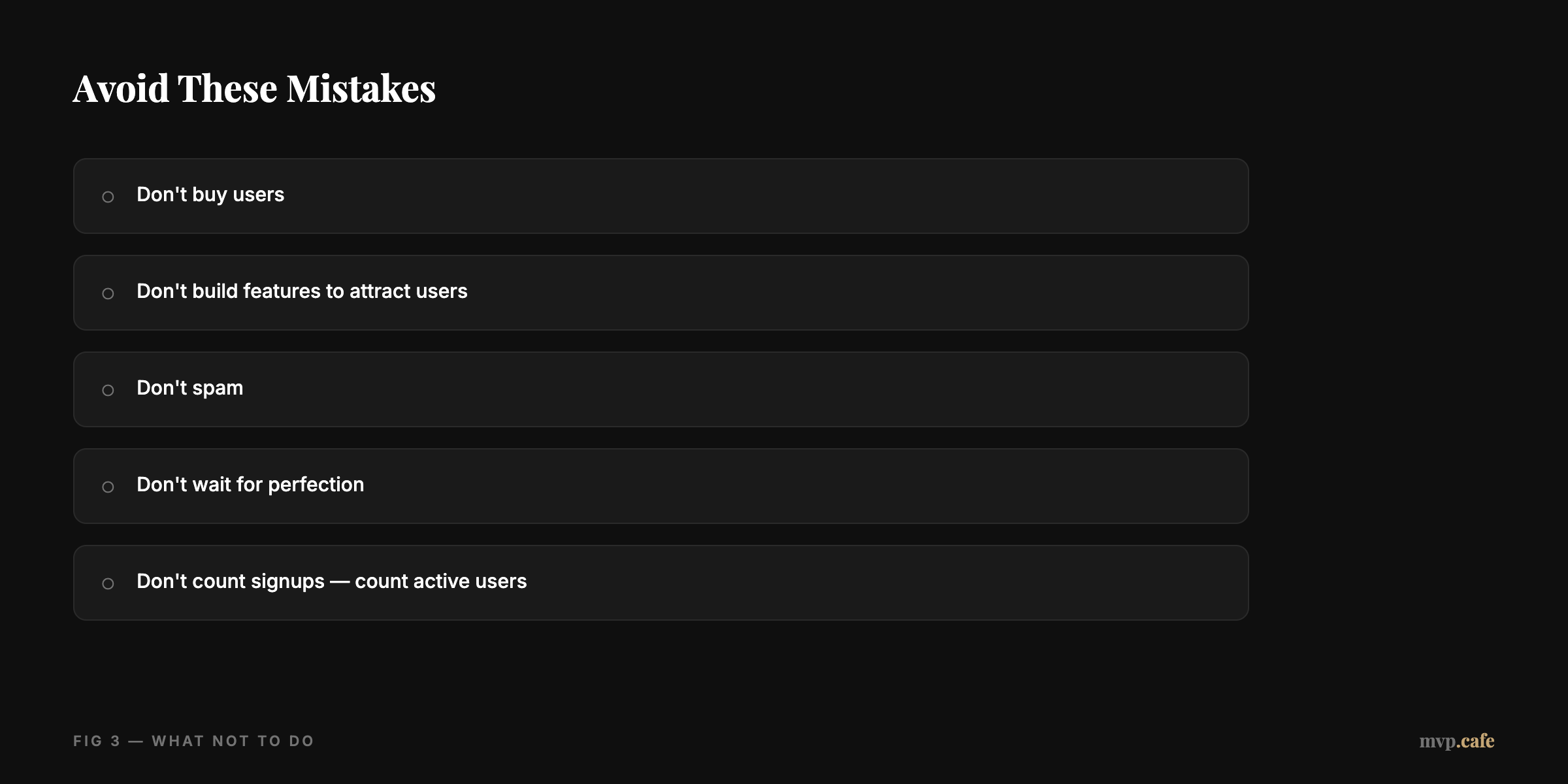 Avoid These Mistakes