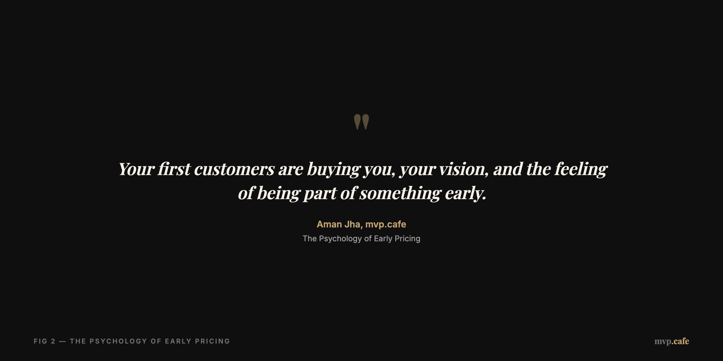 Why Your First Customers Matter