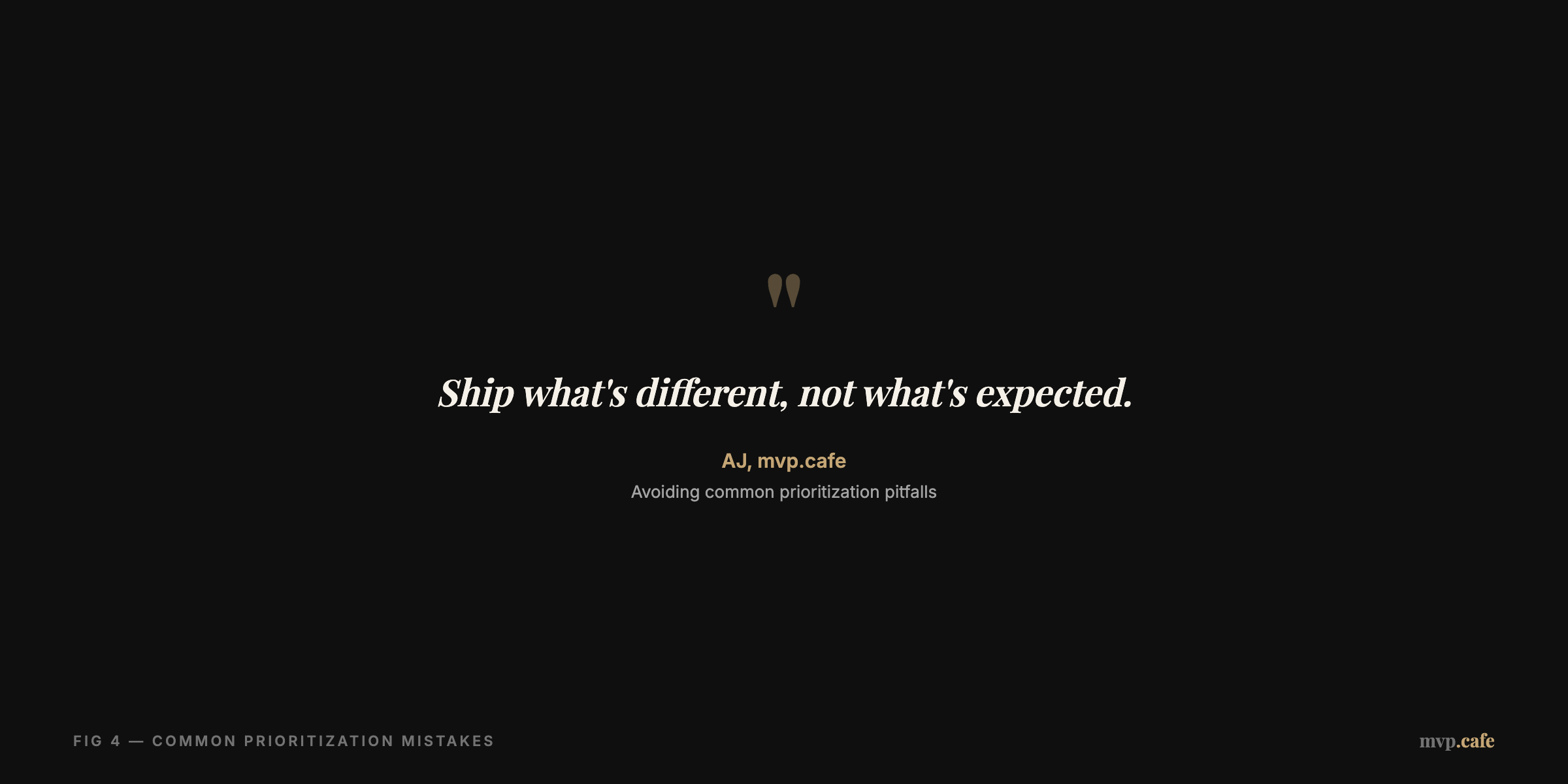 Prioritization Insight