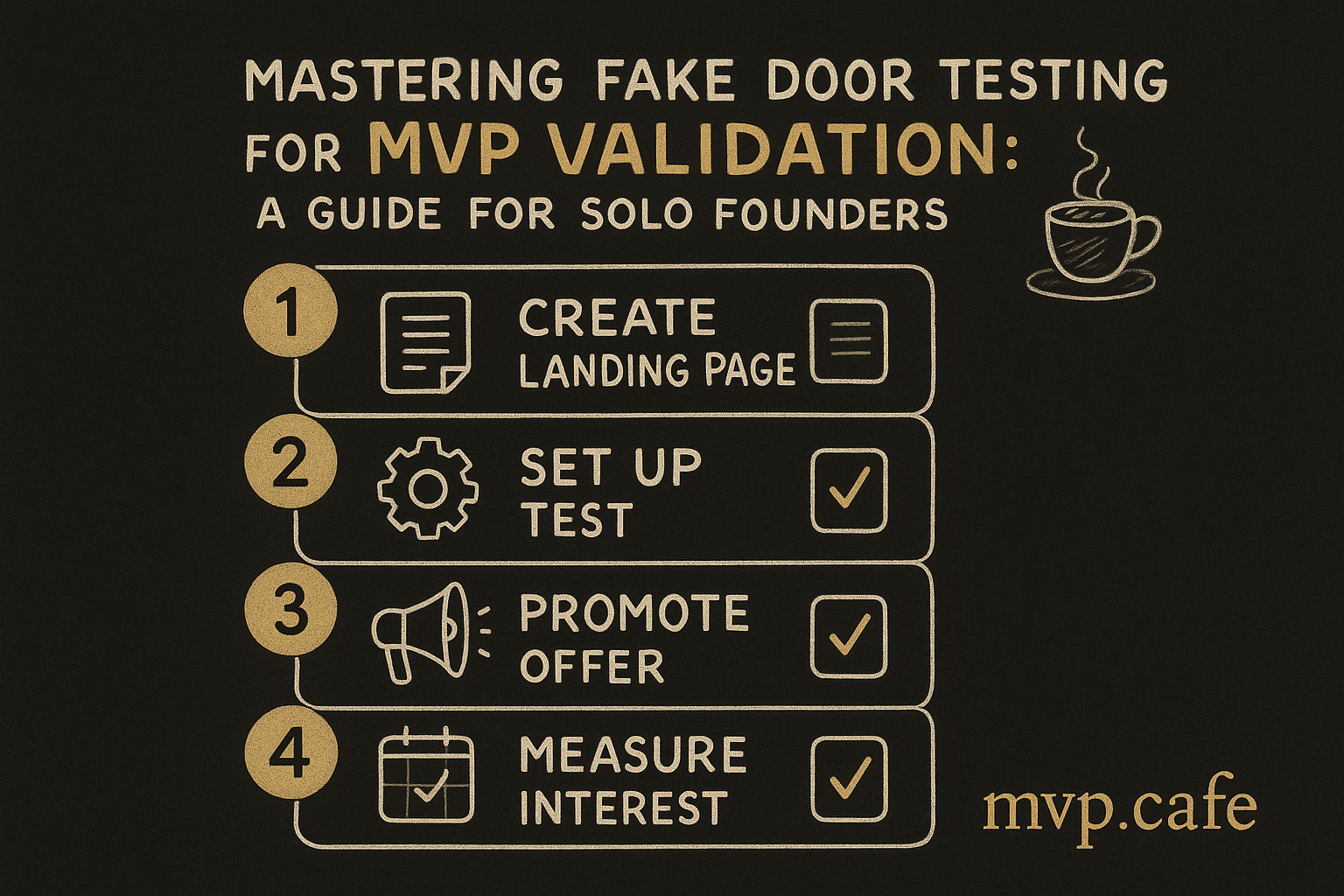 Action checklist