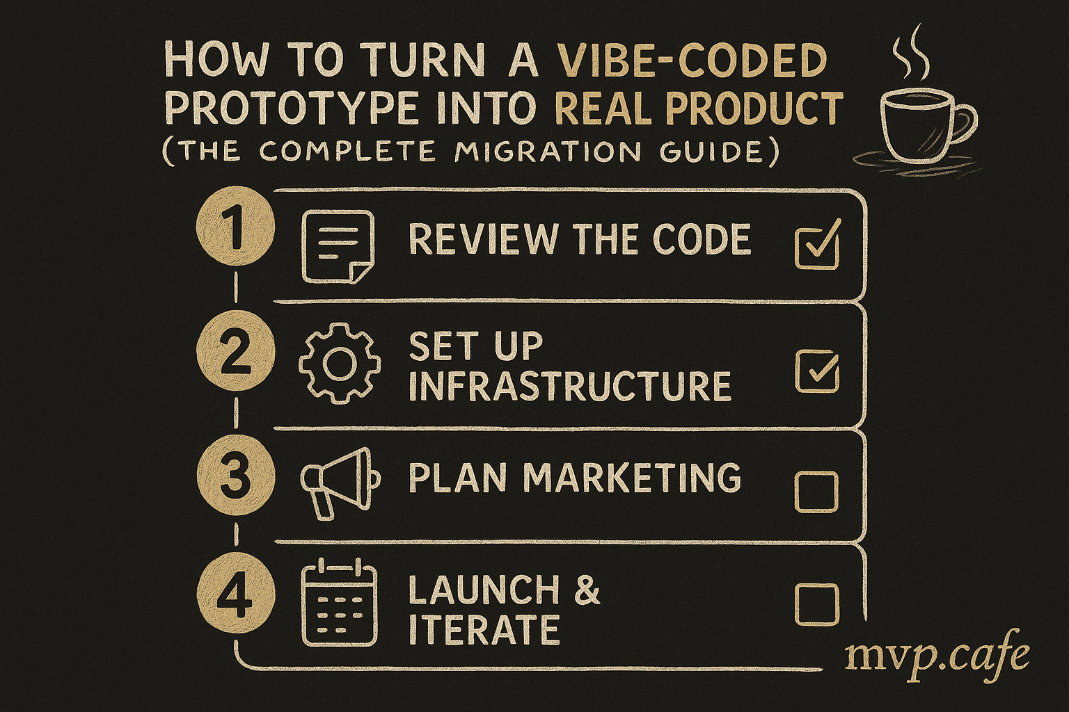 Action checklist