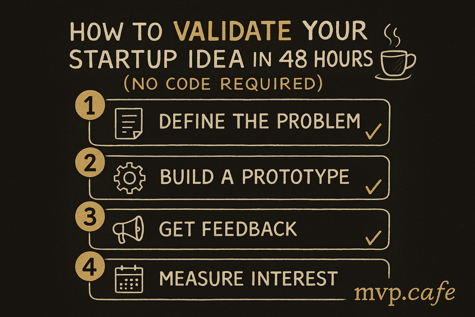 Action checklist