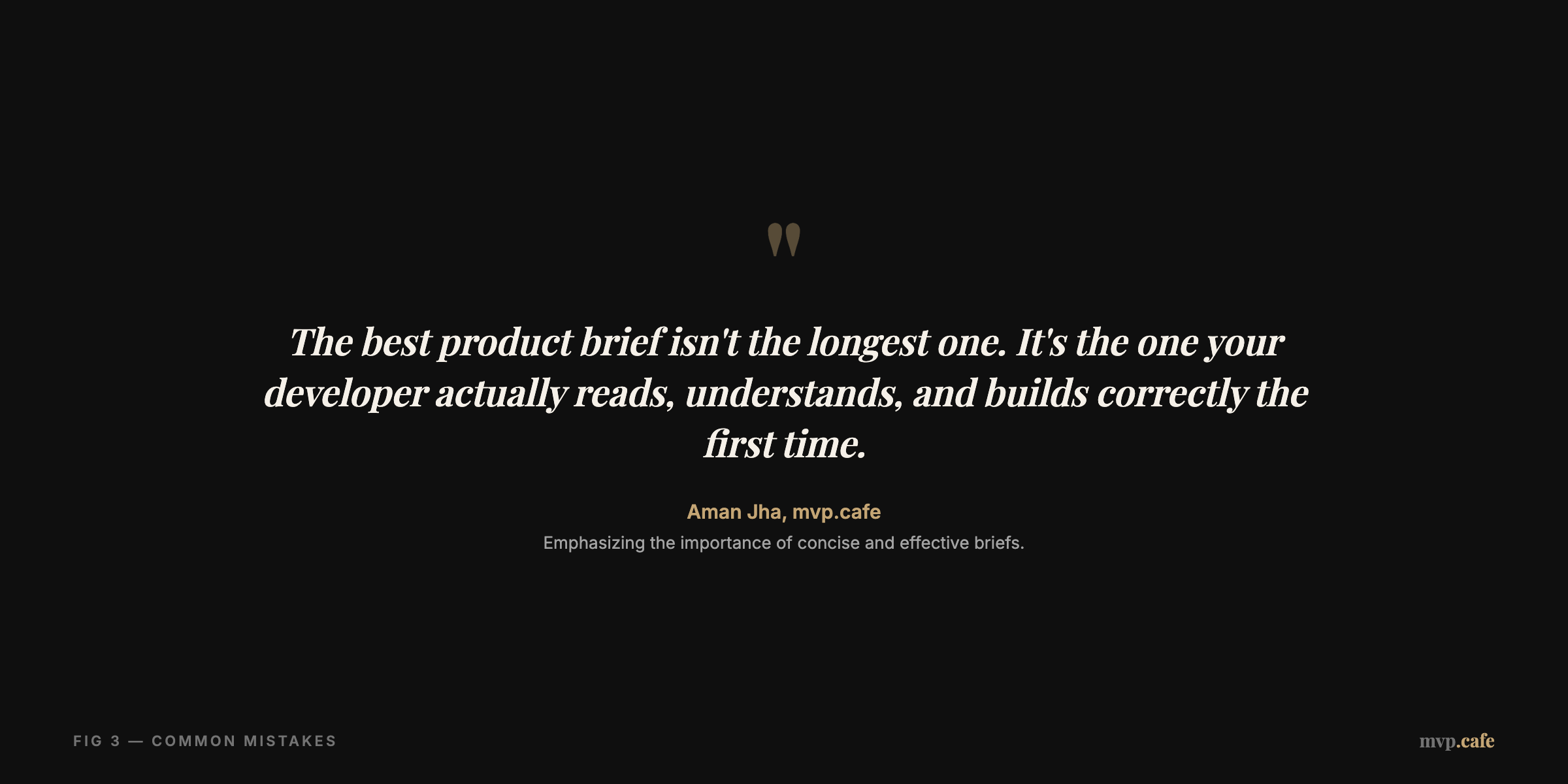 Avoid Lengthy Documentation