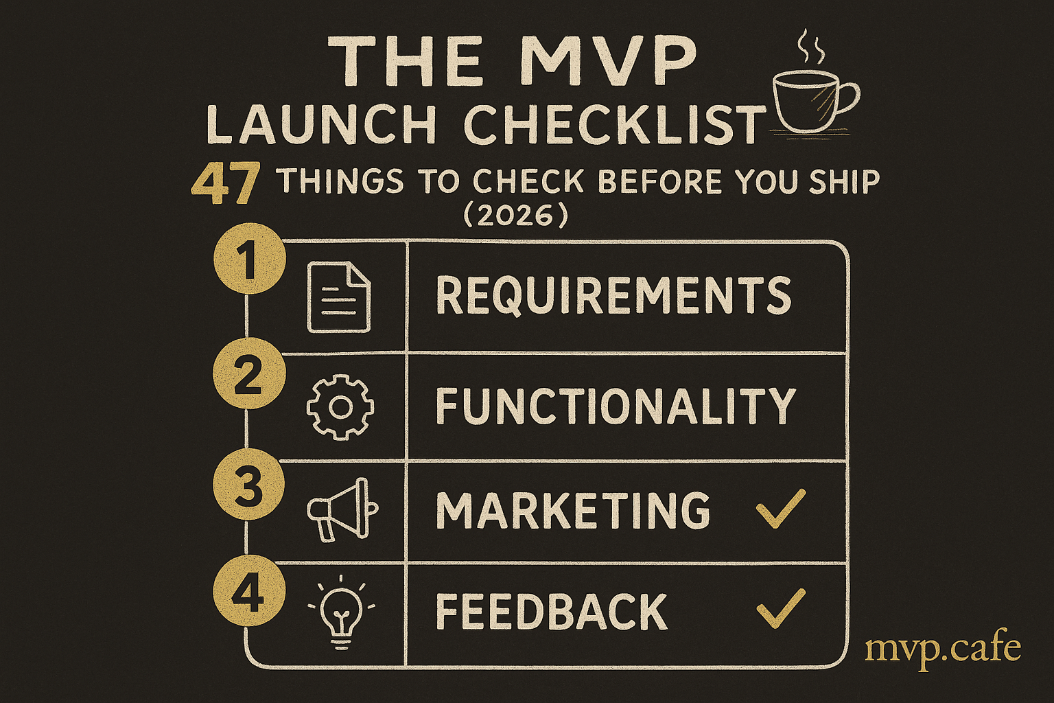 Action checklist
