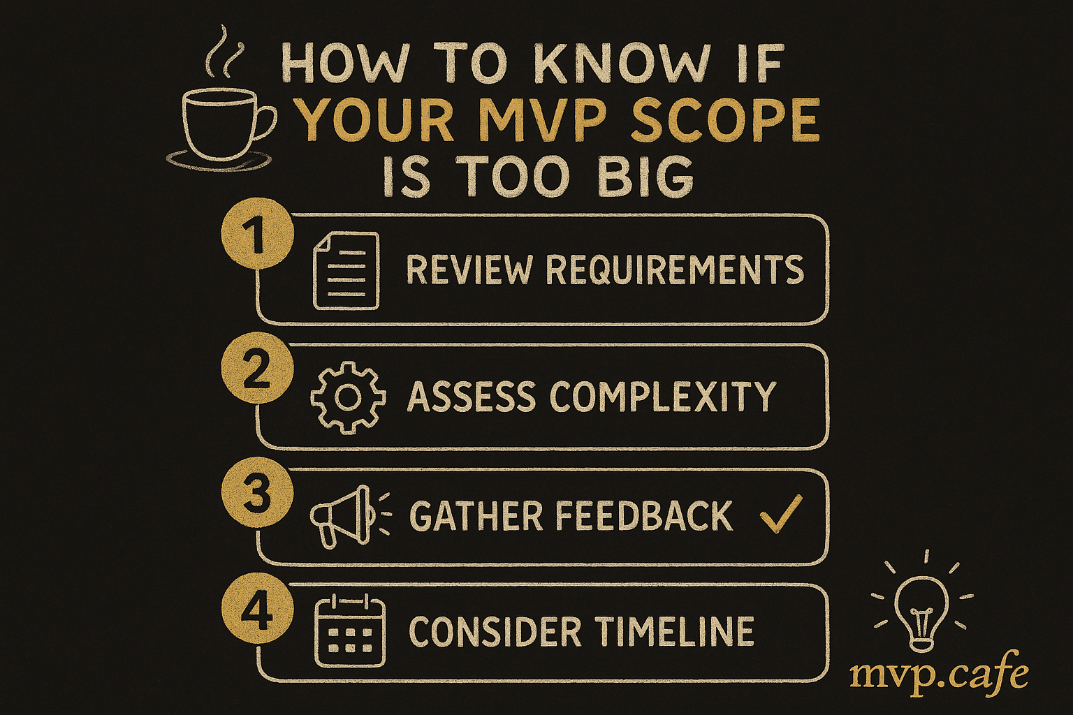 Action checklist