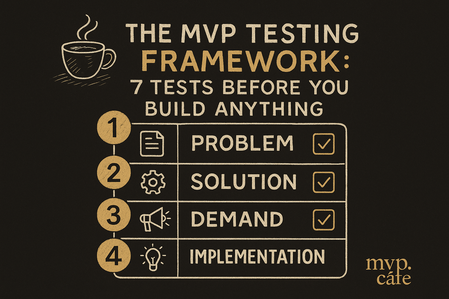 Action checklist