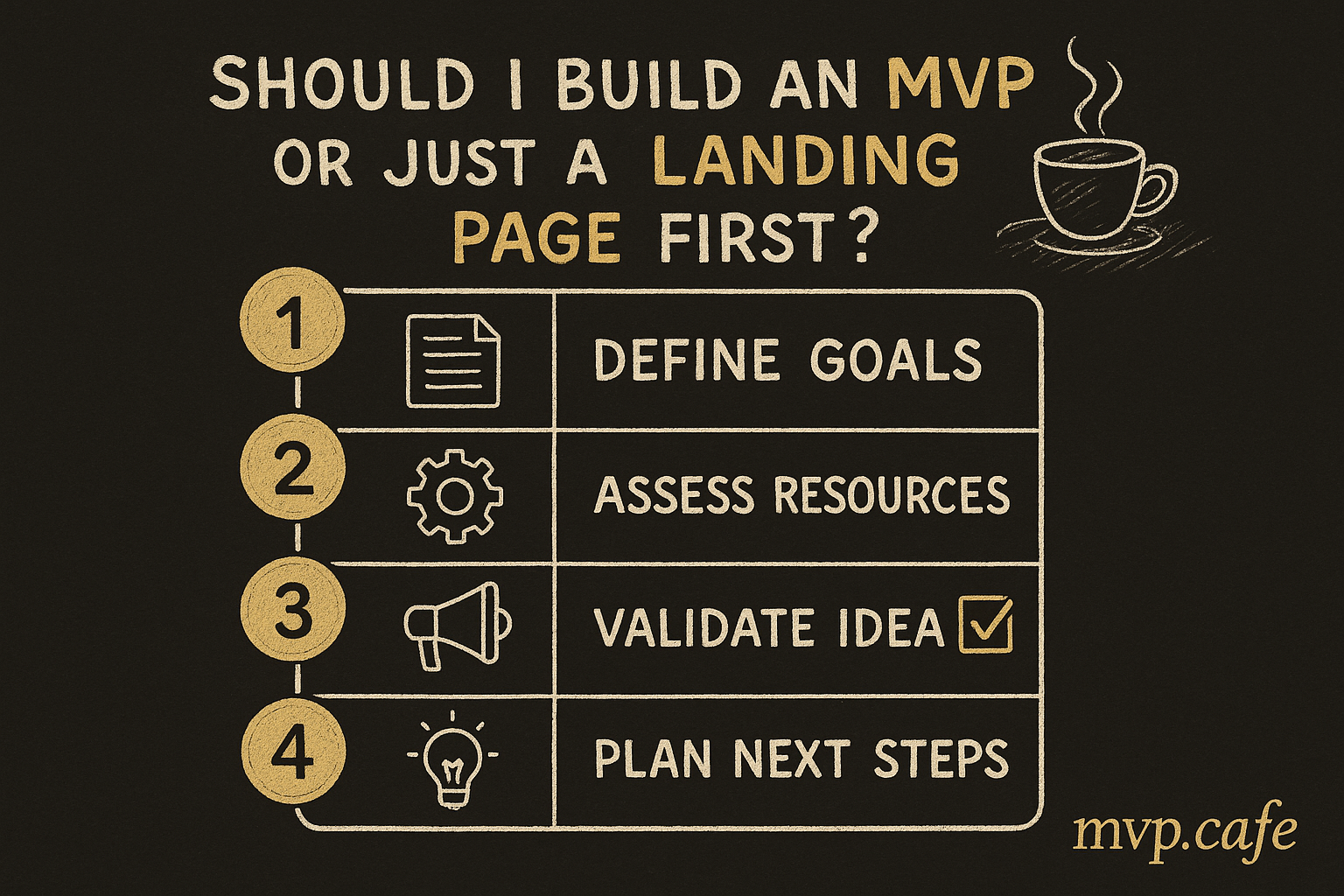 Action checklist