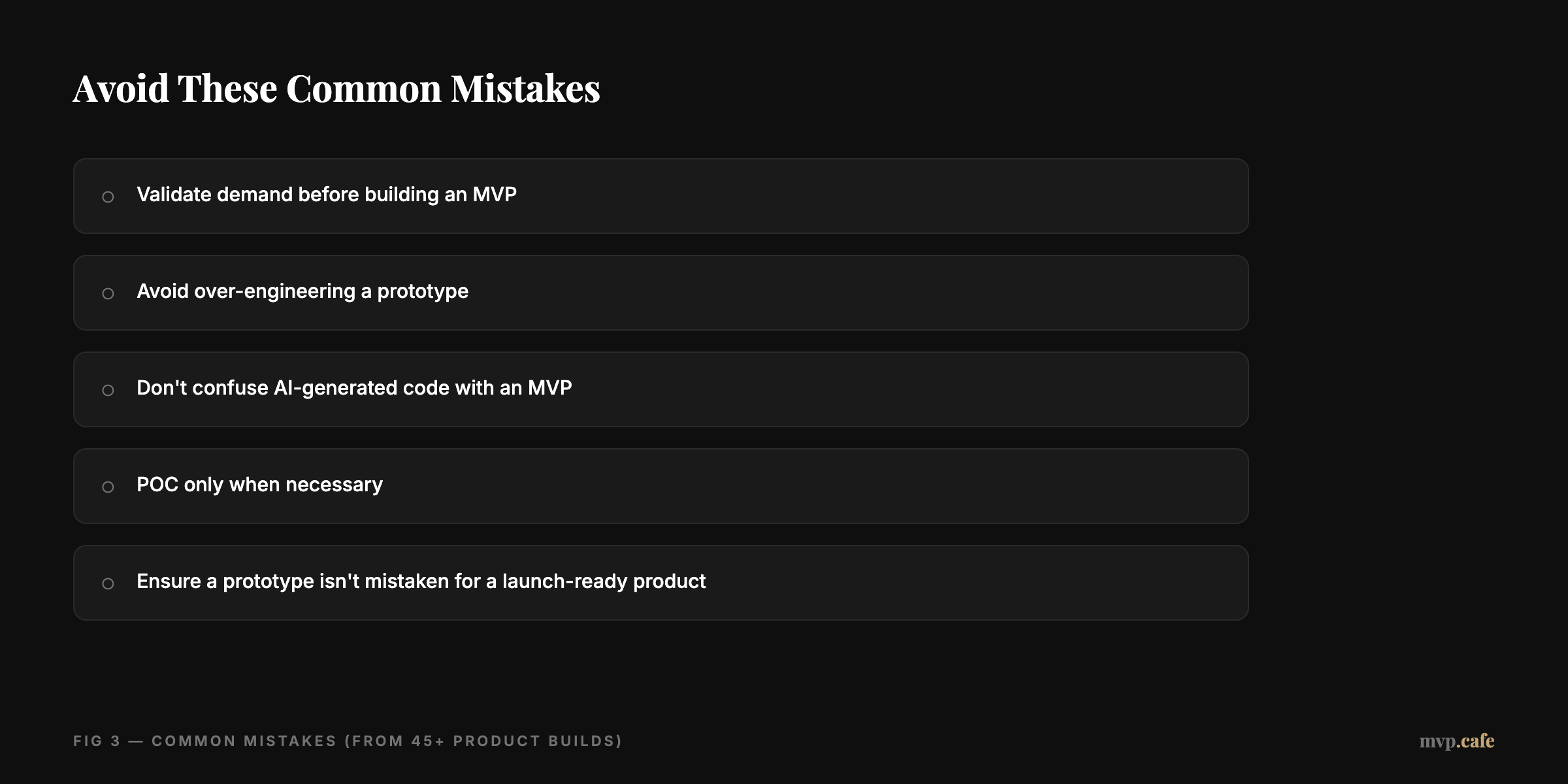 Avoid These Common Mistakes