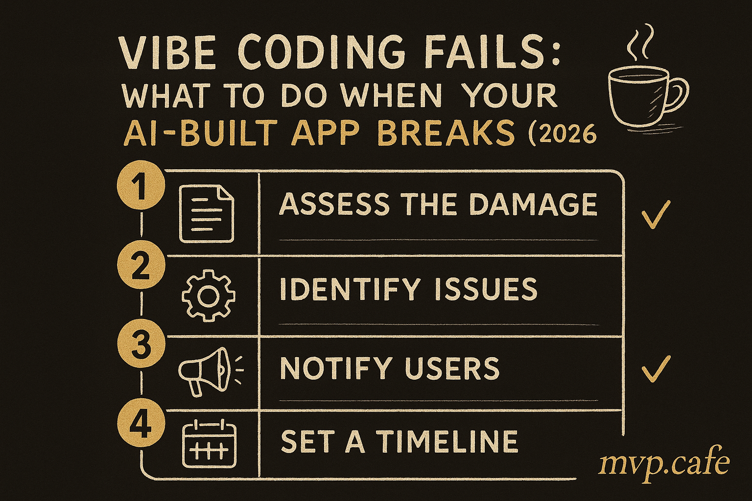 Action checklist