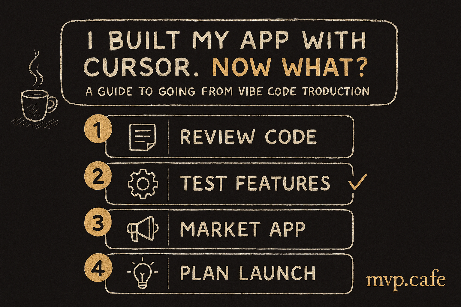 Action checklist