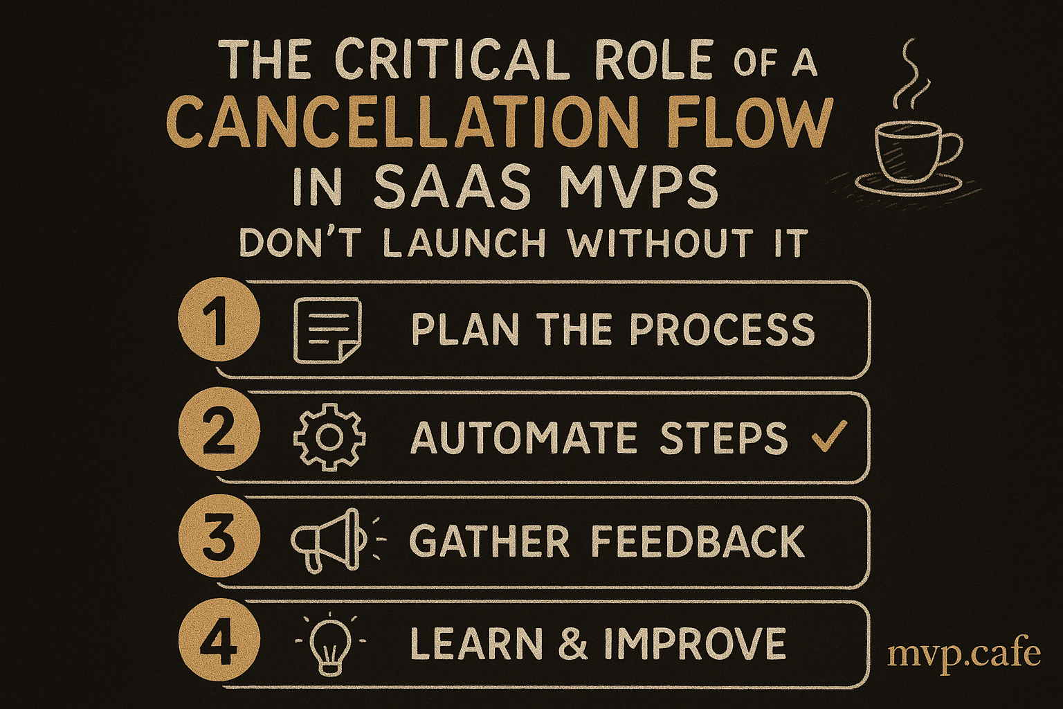 Action checklist