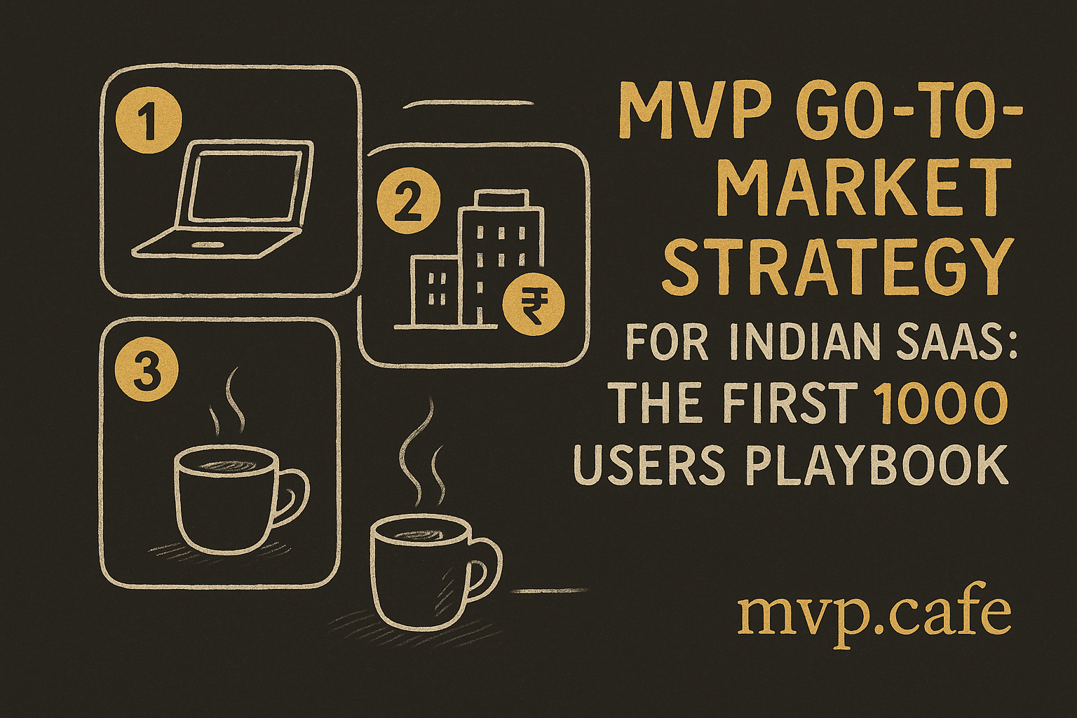 MVP Go-to-Market Strategy for Indian SaaS: The First 1000 Users Playbook