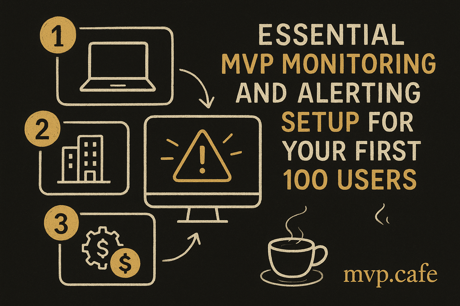 Essential MVP Monitoring and Alerting Setup for Your First 100 Users