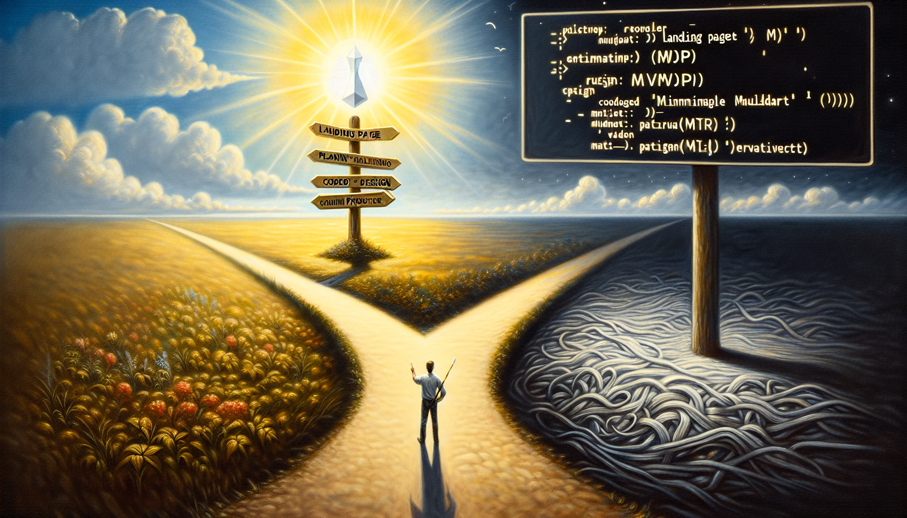 Should I Build an MVP or Just a Landing Page First?