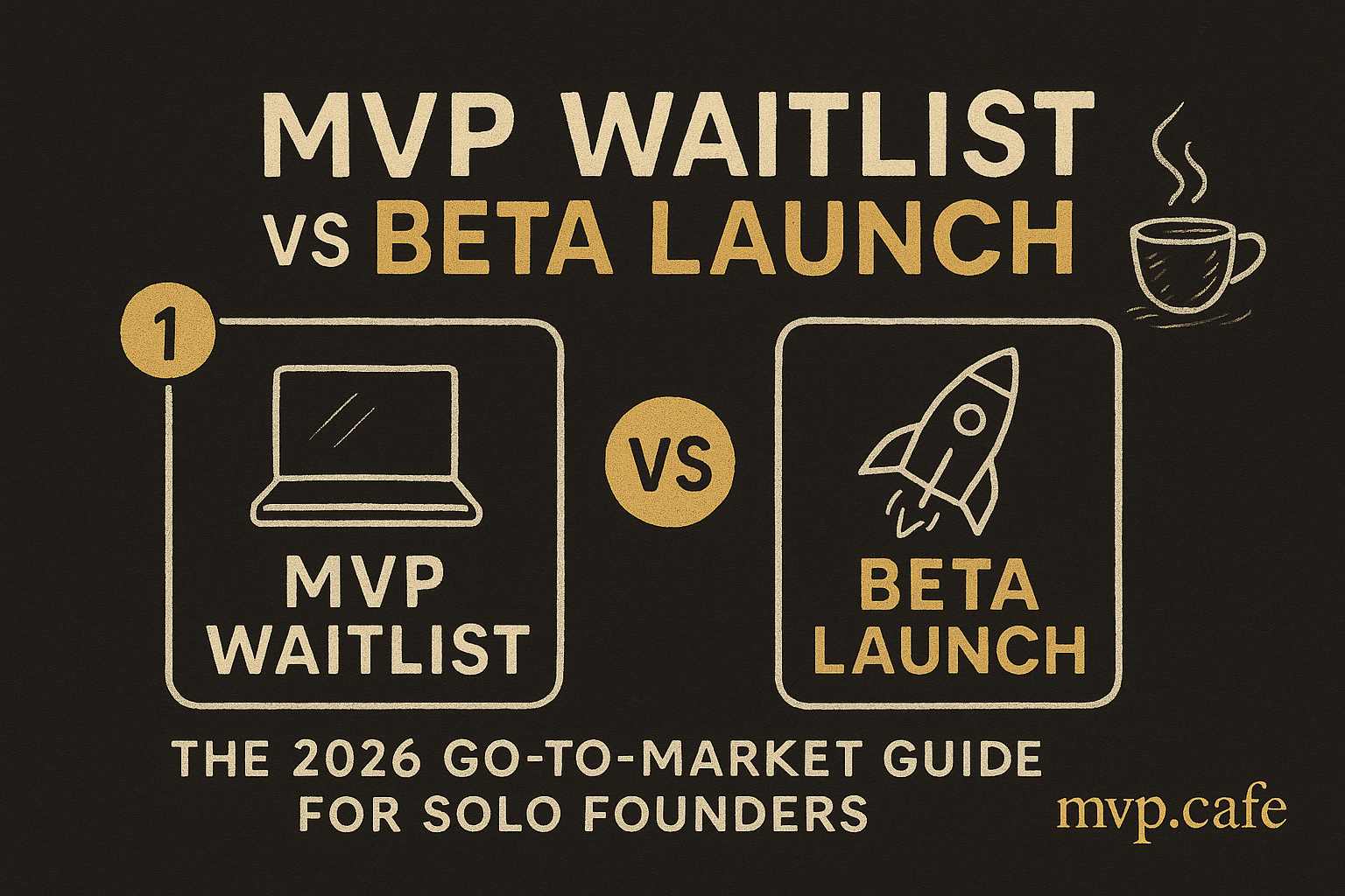 MVP Waitlist vs Beta Launch: The 2026 Go-to-Market Guide for Solo Founders