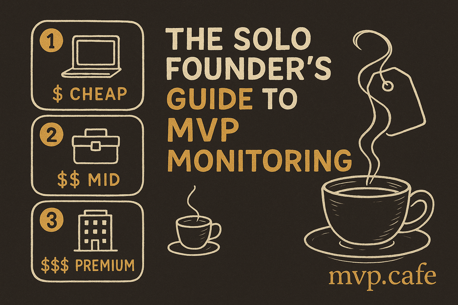 The Solo Founder's Guide to MVP Monitoring: Logs, Alerts, and Uptime on a Budget