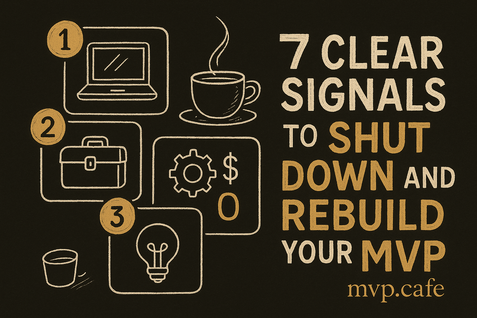 7 Clear Signals to Shut Down and Rebuild Your MVP