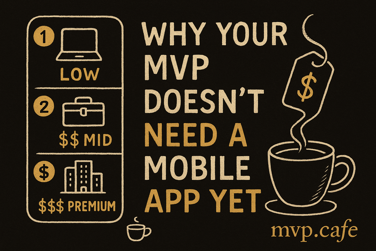 Why Your MVP Doesn't Need a Mobile App Yet: A Cost-Effective Guide for Solo Founders